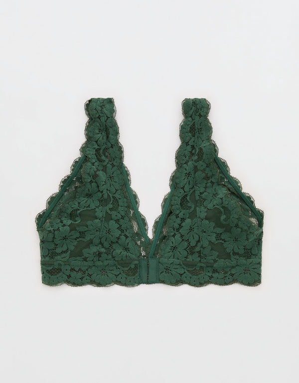 Bralette Show Off con encaje y escote By Aerie - Generico