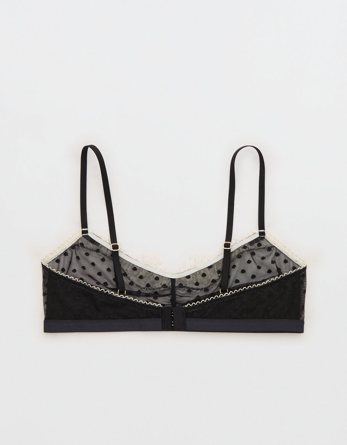 Presume de Bralette de Encaje de Pura Felicidad - Negro 1698_4569_073_b