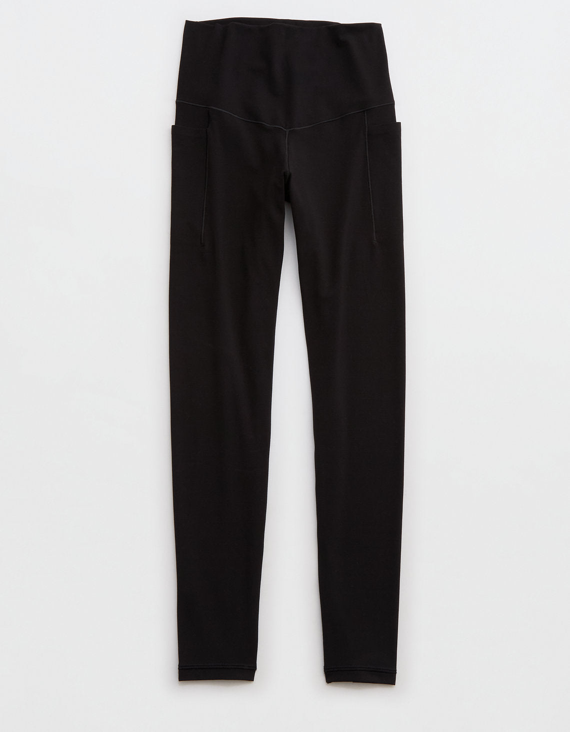 Leggings deportivo básico con Bolsillos Mujer Aerie - Negro 1701_6048_073_f