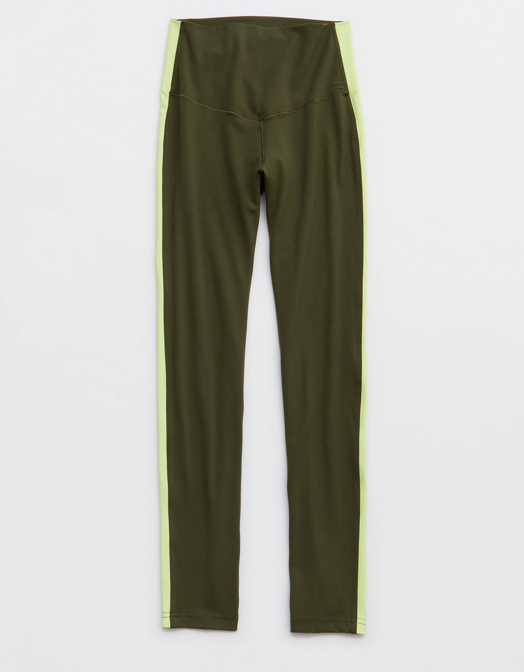 Leggings Offline by Aerie Real me Xtra con bloques de color - Verde 1701_6240_748_f