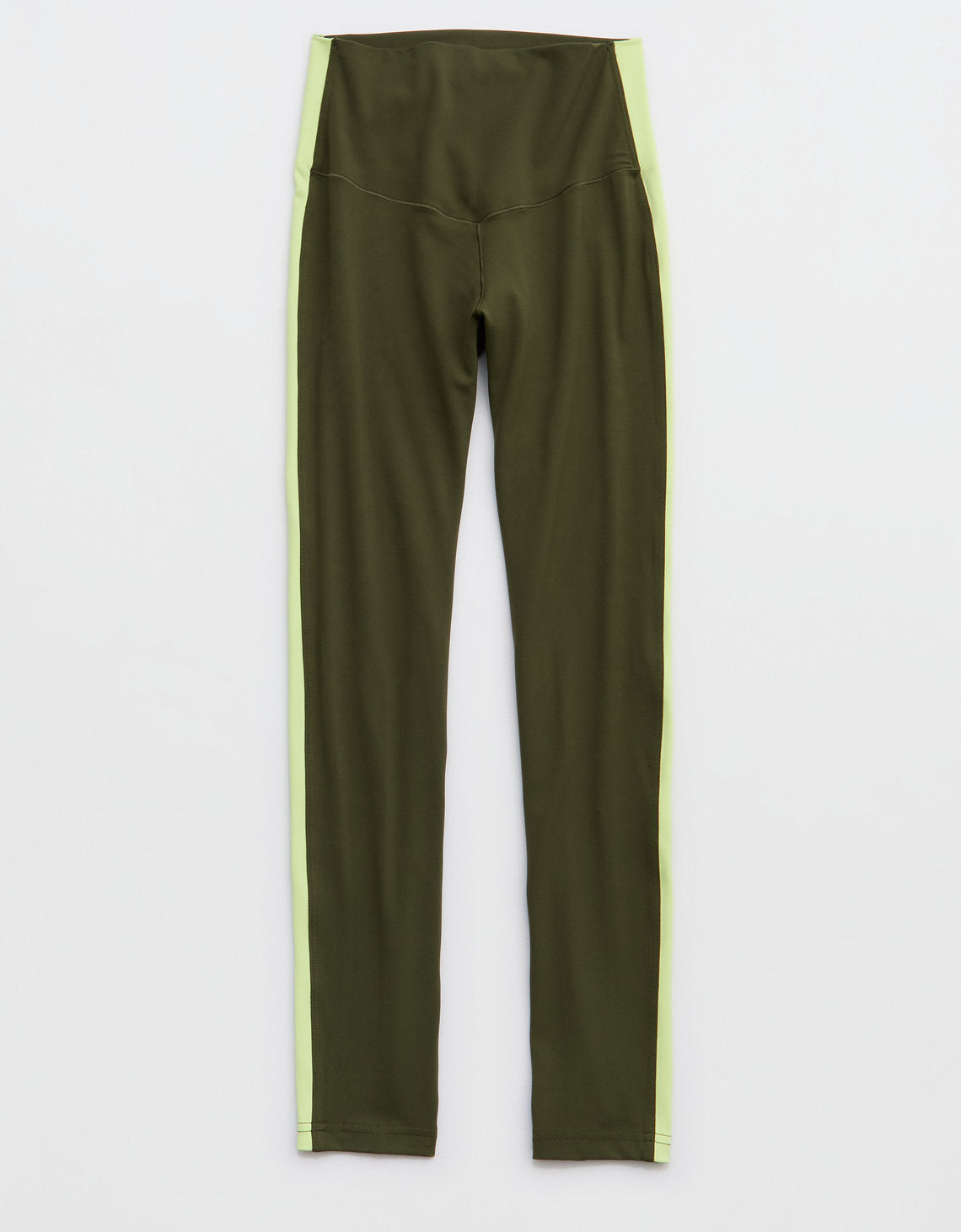 Leggings Offline by Aerie Real me Xtra con bloques de color - Verde 1701_6240_748_f