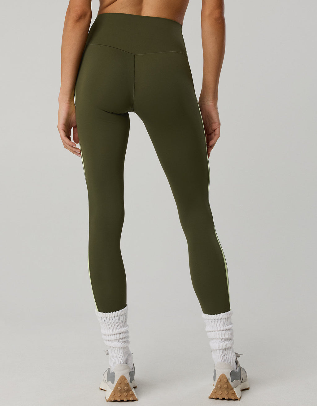 Leggings Offline by Aerie Real me Xtra con bloques de color - Verde 1701_6240_748_ob