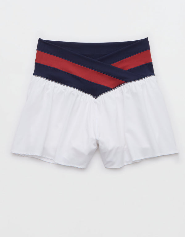 OFFLINE Short Flowy Real Me By Aerie - Blanco