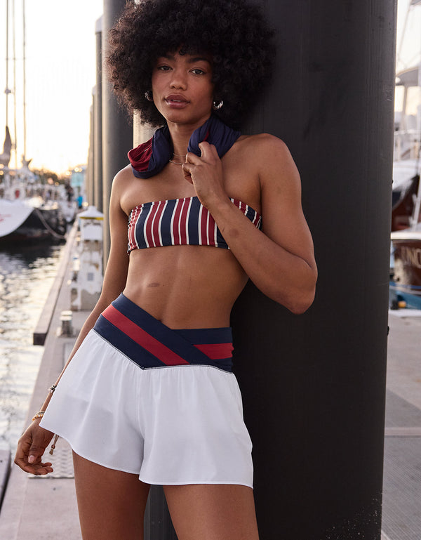 OFFLINE Short Flowy Real Me By Aerie - Blanco