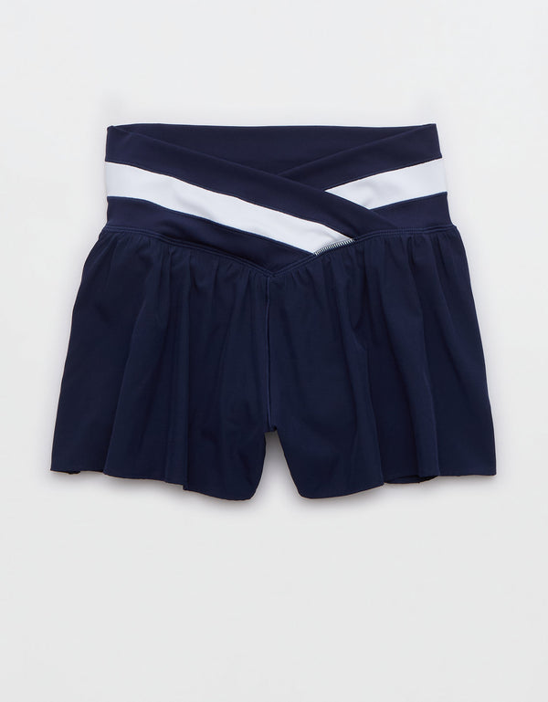 OFFLINE Short Flowy Real Me By Aerie - Azul