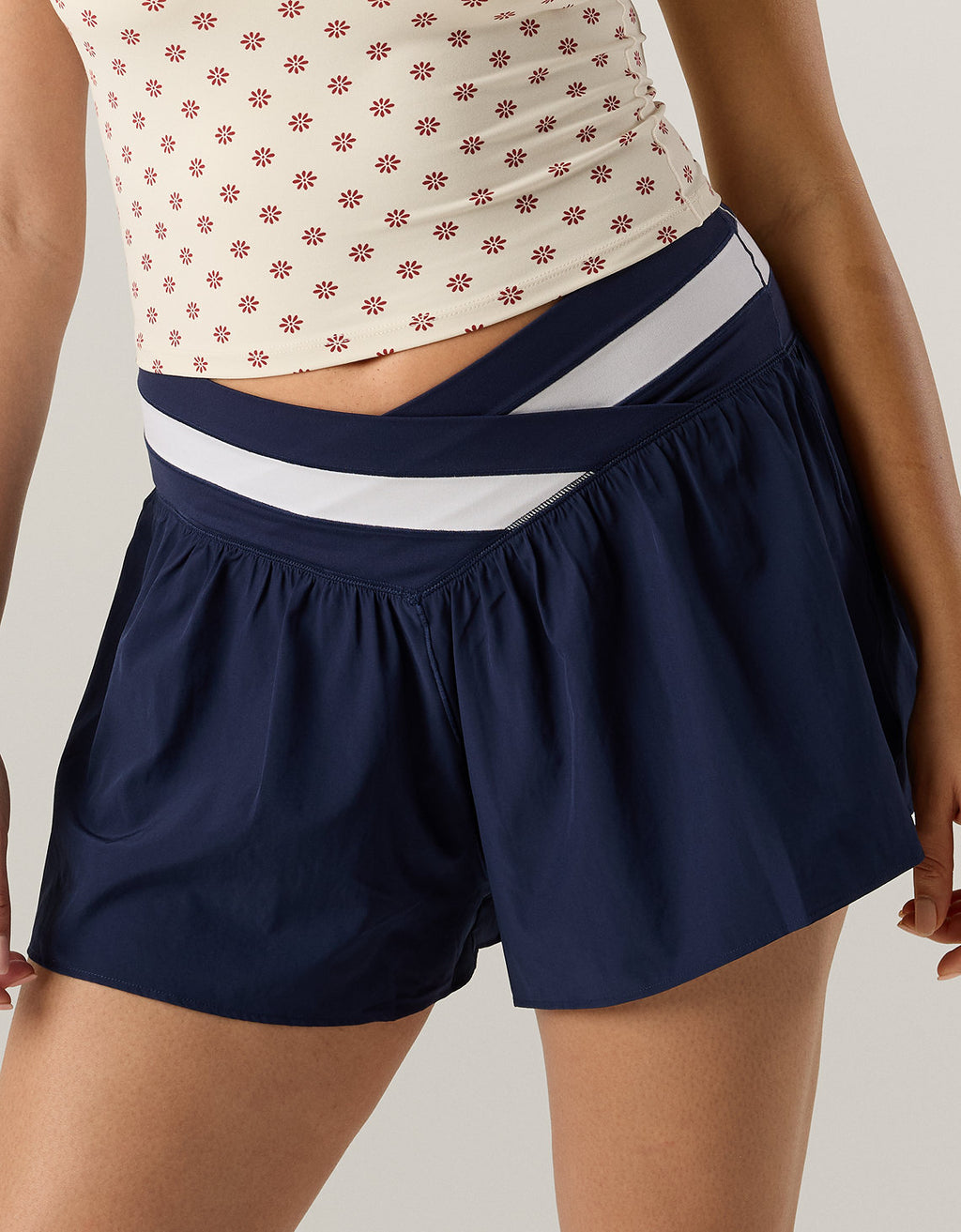 OFFLINE Short Flowy Real Me By Aerie - Azul 1706_1732_890_of