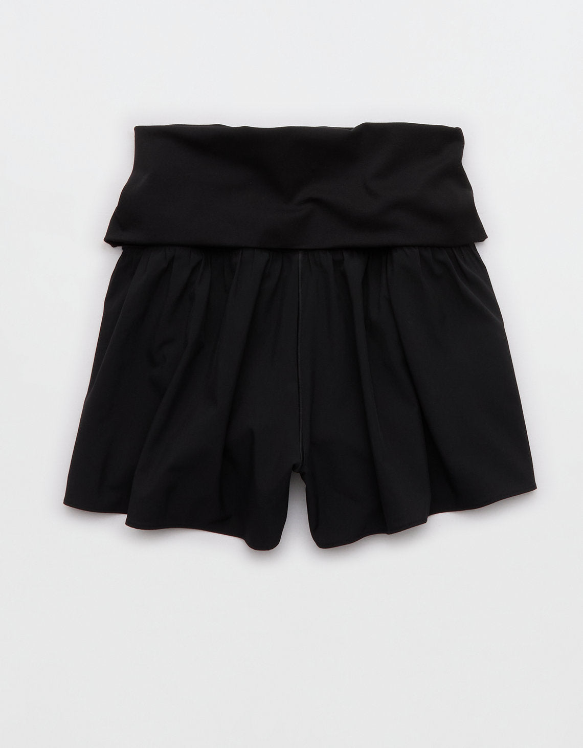 Offline de Aerie Real me Pantalón Corto Holgado con Doble Dobladillo - Negro 1706_1927_073_b
