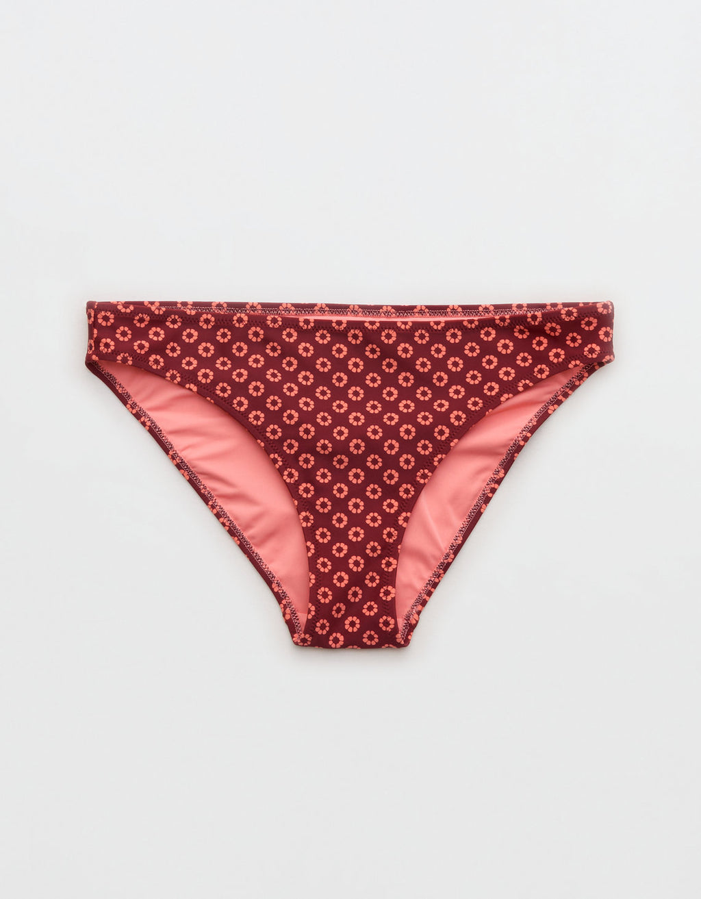 Braga Bikini Clásica de Cobertura Completa Aerie - Rojo 1753_4119_145_f