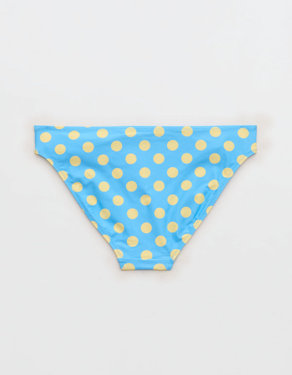 Braga Bikini Clásica de Cobertura Completa Aerie - Azul