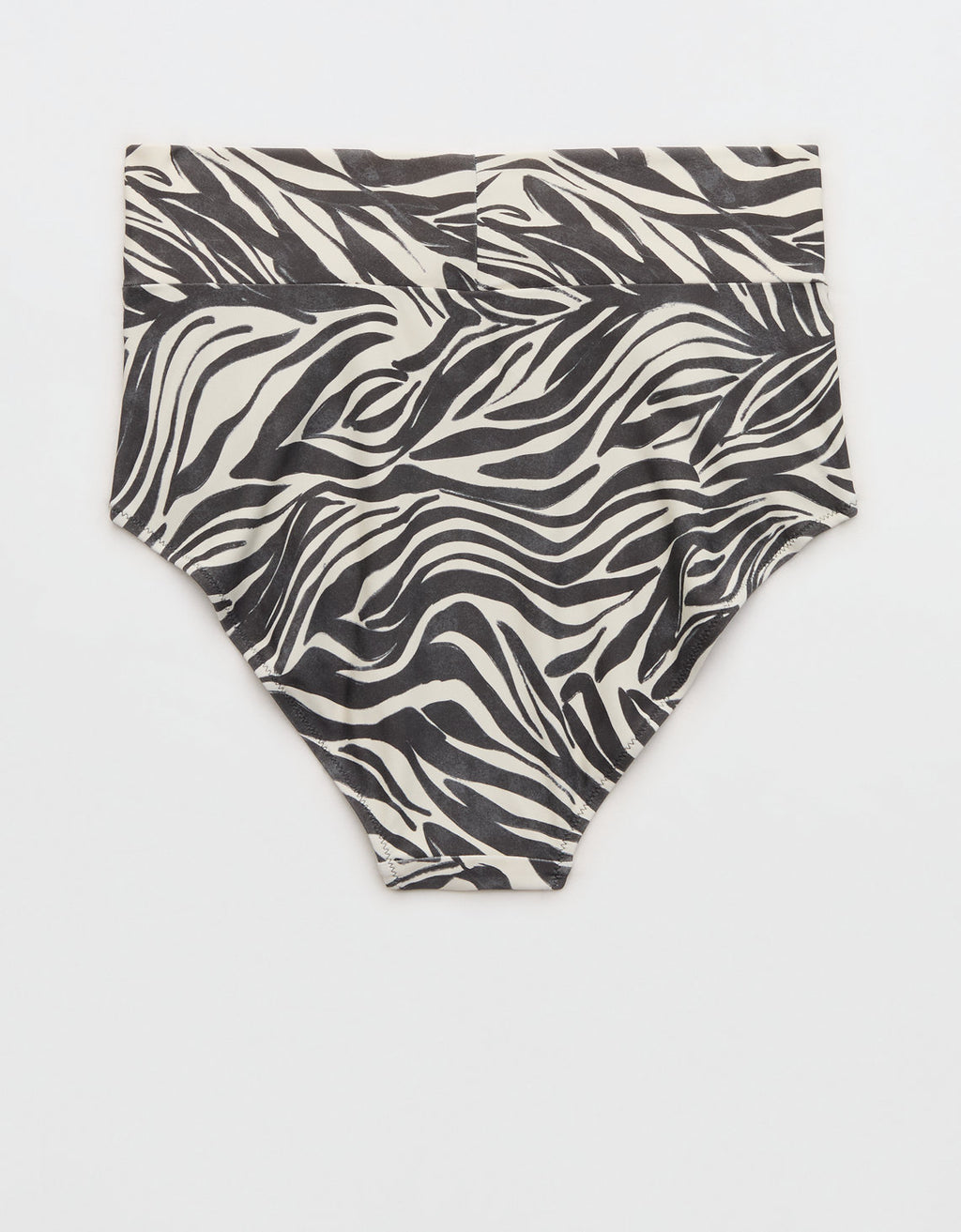 Braguita de Bikini de Cobertura Completa de Cintura Alta Aerie - Gris 1756_4314_005_b