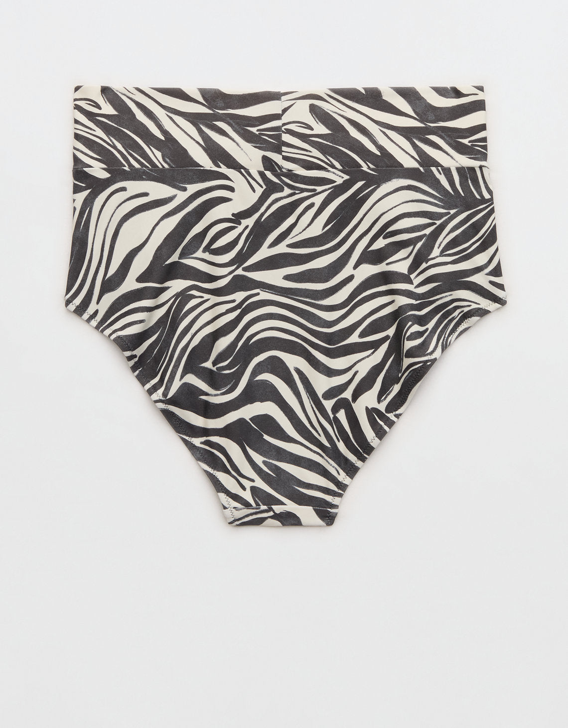 Braguita de Bikini de Cobertura Completa de Cintura Alta Aerie - Gris 1756_4314_005_b