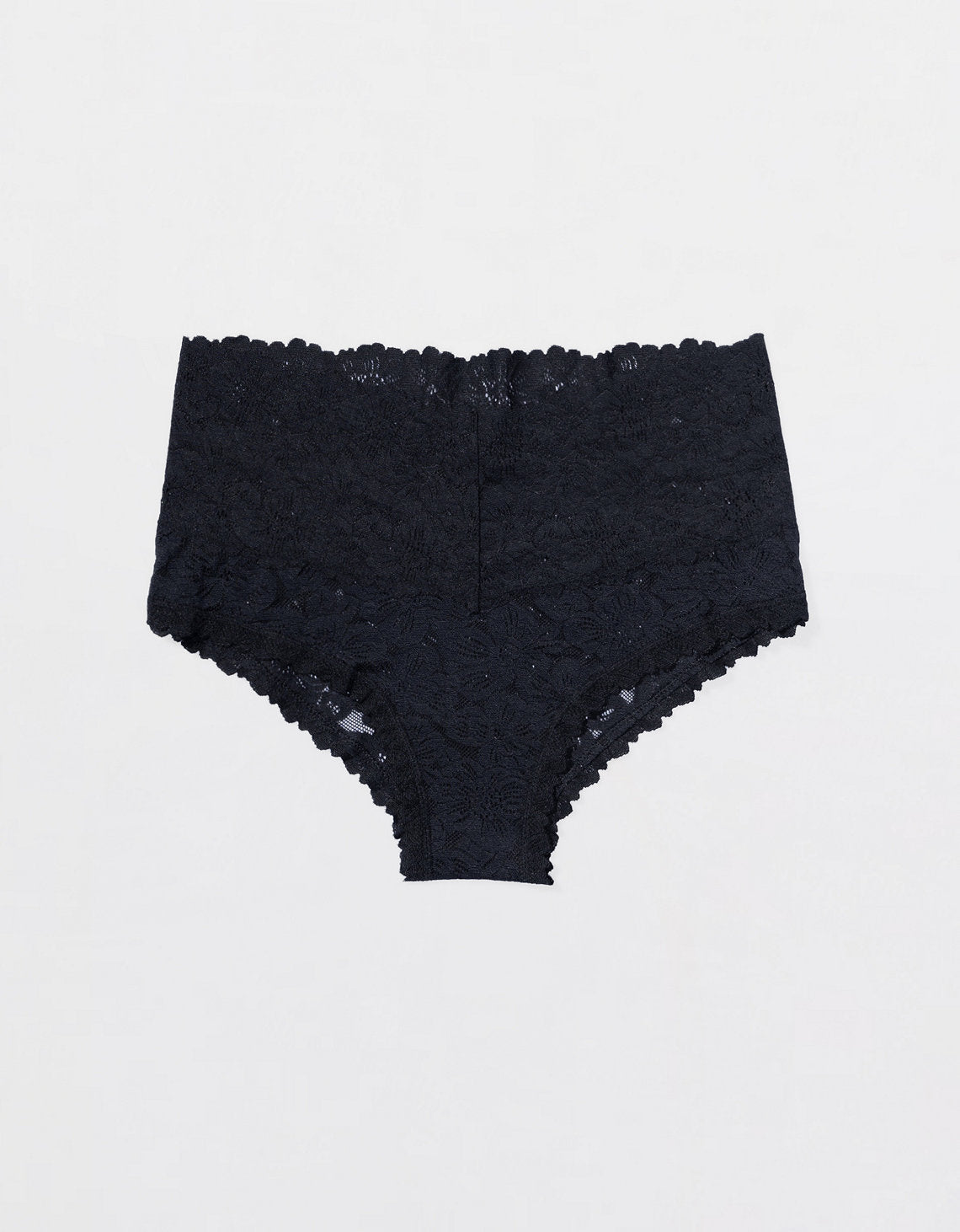 Panty Cheeky Show Off Rosey de Encaje Aerie - Negro 1776_8155_073_f