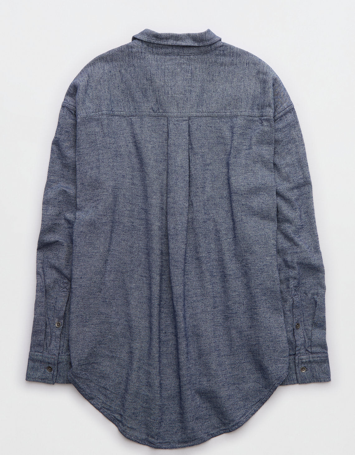 Camisa Oversized Manga Larga Mujer Aerie - Azul 1783_3623_410_b