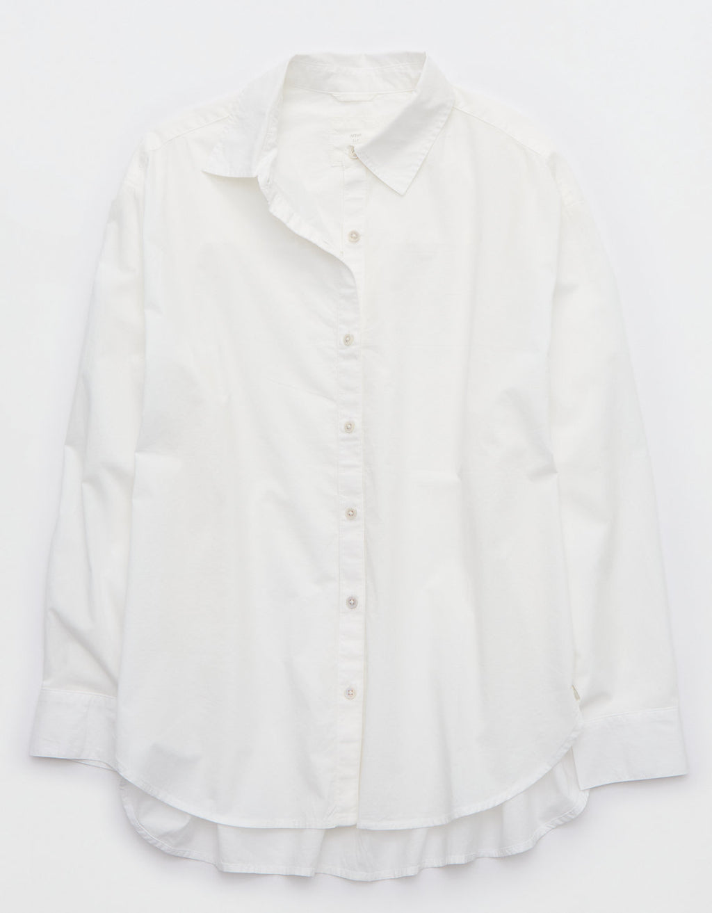 Camisa Good Day Manga Larga By Aerie - Blanco 1783_3845_100_f