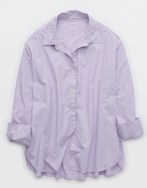 Camisa Good Day Manga Larga By Aerie - Generico