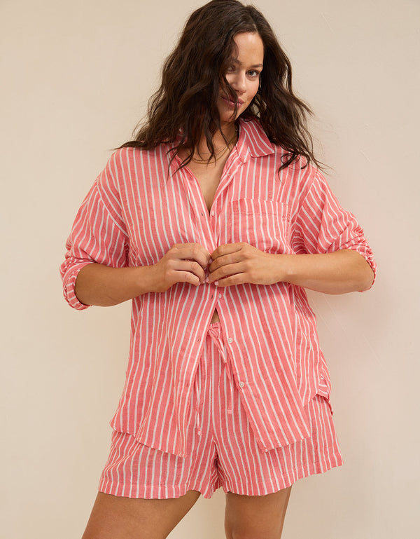Camiseta de descanso Aerie - Rosa