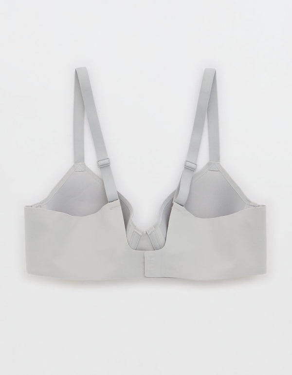 Bra SMOOTHEZ de Cobertura Total Lightly Lined By Aerie - Gris