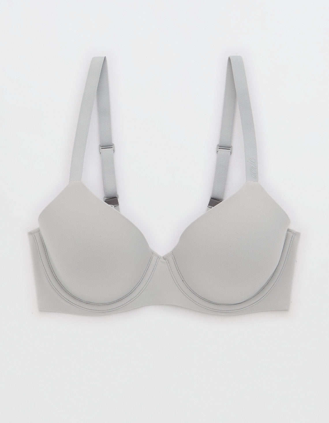 Bra SMOOTHEZ de Cobertura Total Lightly Lined By Aerie - Gris 1794_8219_162_f