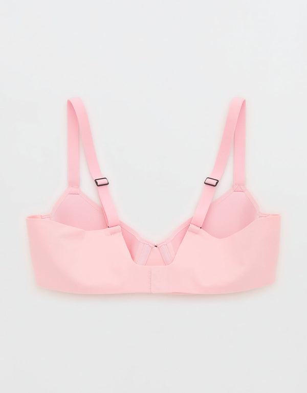 Bra SMOOTHEZ de Cobertura Total Lightly Lined By Aerie - Rosa