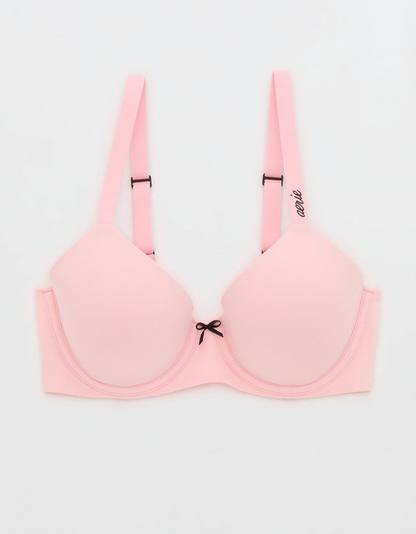 Bra SMOOTHEZ de Cobertura Total Lightly Lined By Aerie - Rosa