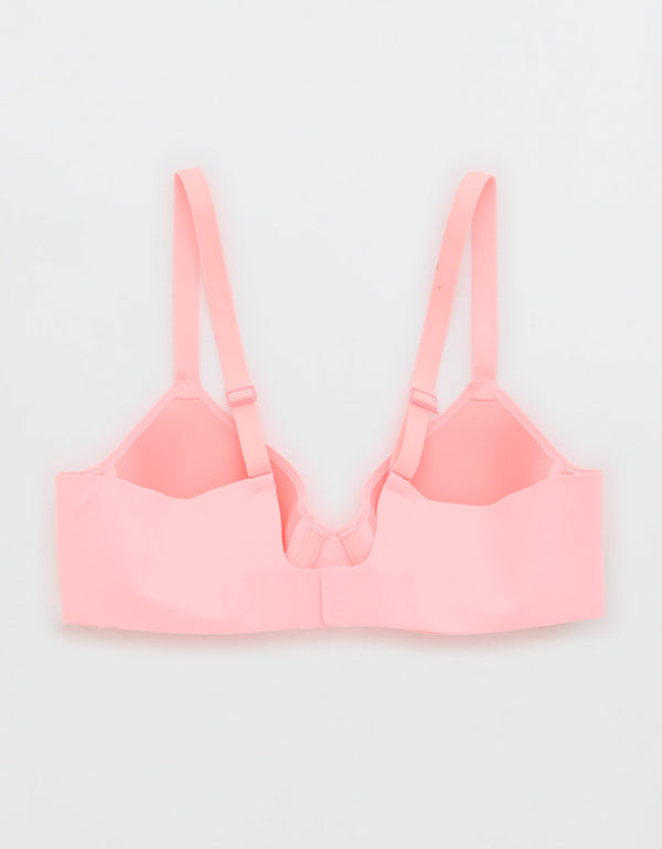 Bra SMOOTHEZ de Cobertura Total Lightly Lined By Aerie - Rosa