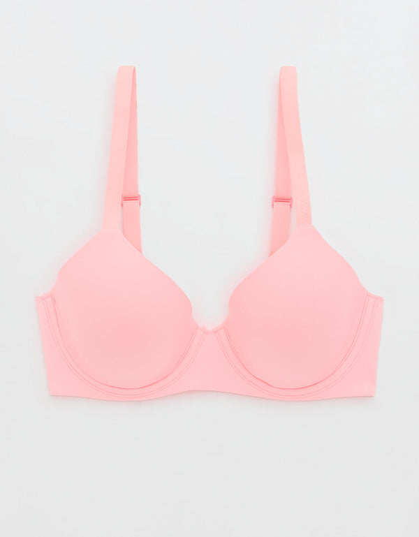 Bra SMOOTHEZ de Cobertura Total Lightly Lined By Aerie - Rosa