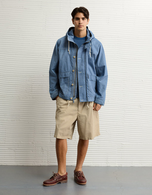Chaqueta Tipo Marinero Ae - Azul