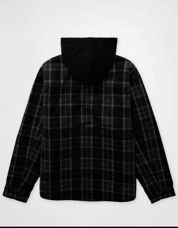 Chaqueta Universitaria de Forro Polar Ae - Negro