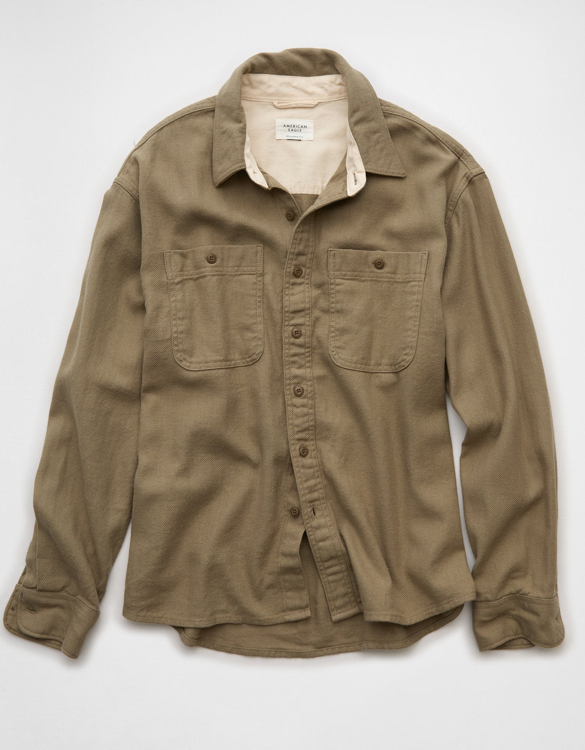 Camisa de Franela Ae - Verde 2151_2895_329_f