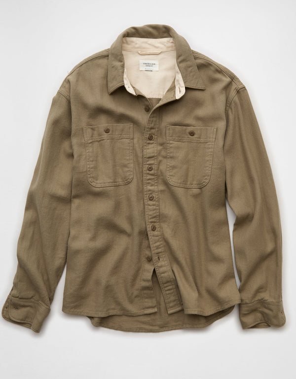 Camisa de Franela Ae - Verde