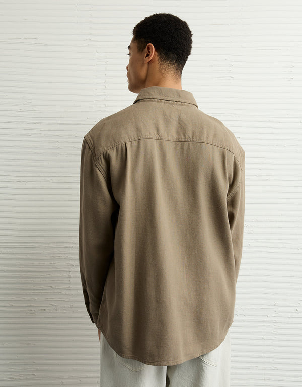 Camisa de Franela Ae - Verde