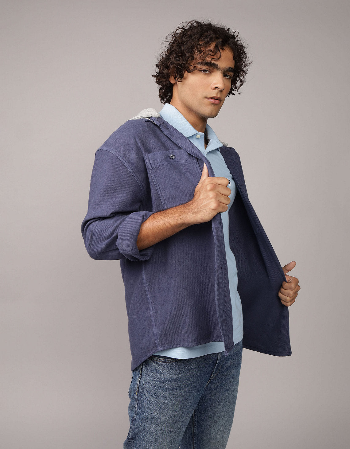 Sudadera con capucha Ae - Naval 2153_2951_410_of
