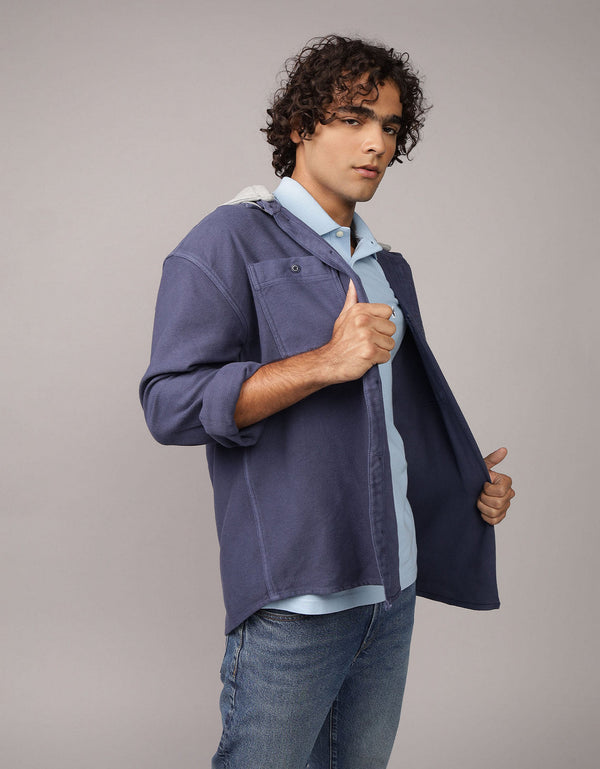 Sudadera con capucha Ae - Naval