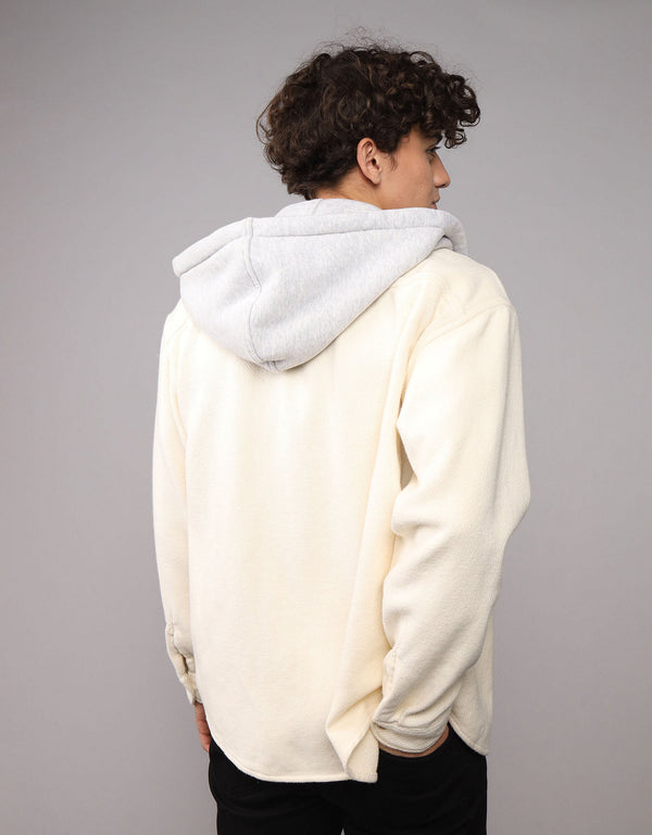 Camisa de Franela con Capucha Ae - Generico