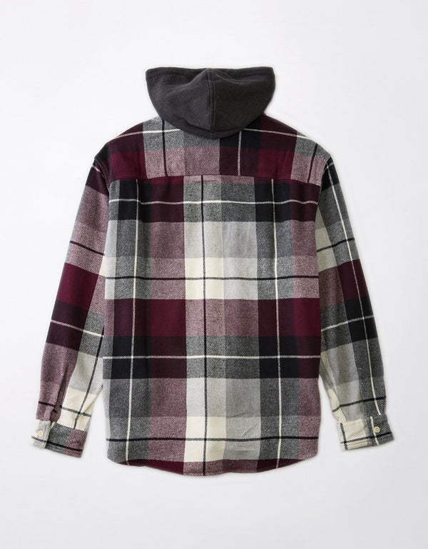 Camisa AE de franela con capucha super suave - Generico
