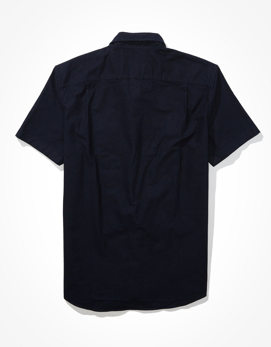 Camiseta AE Oxford con botones de manga corta - Azul 2154_2106_410_b
