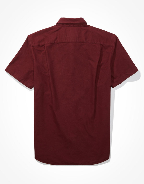 Camiseta AE Oxford con botones de manga corta - Generico