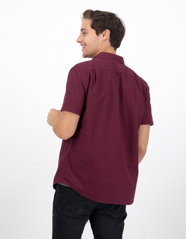 Camiseta AE Oxford con botones de manga corta - Generico