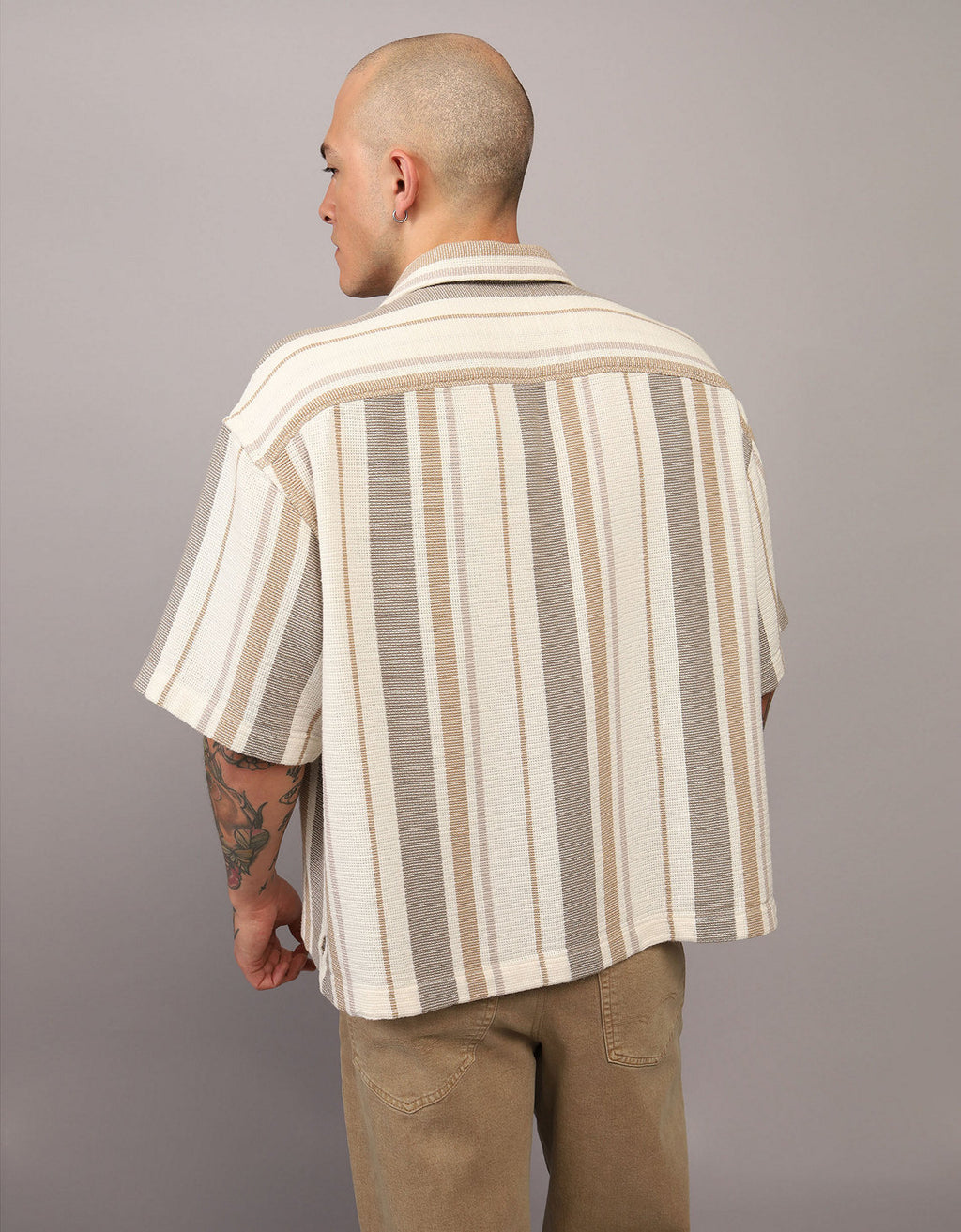 Camisa AE manga corta x Manuel Turizo de Hombre - Multicolor 2154_2699_900_ob