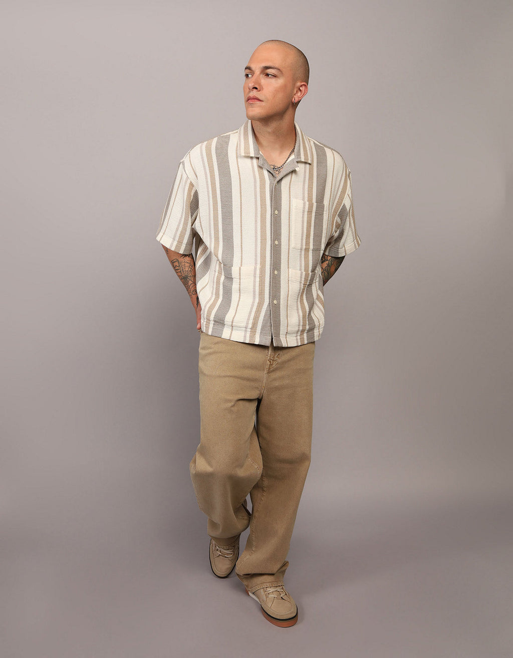 Camisa AE manga corta x Manuel Turizo de Hombre - Multicolor 2154_2699_900_of
