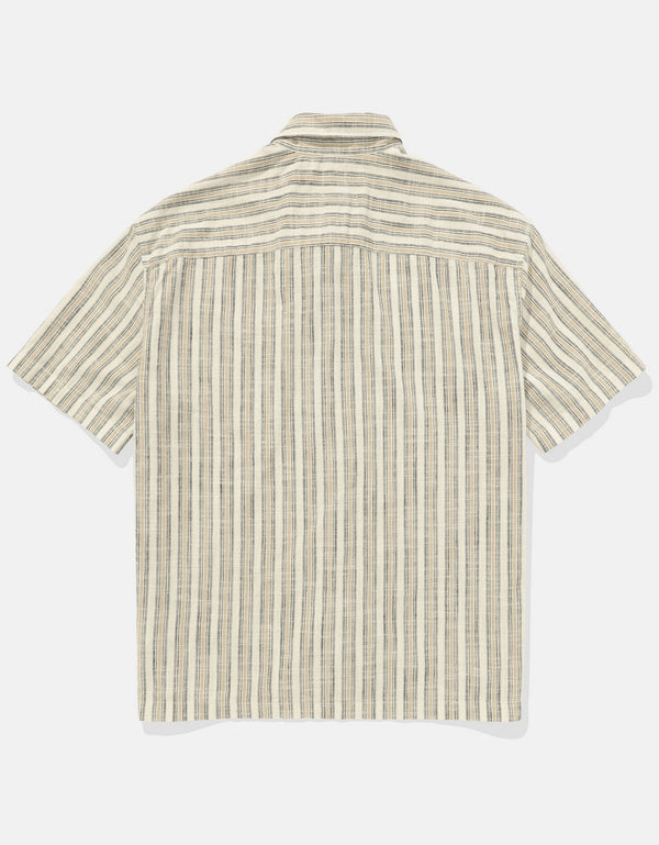 Camisa Manga Corta de rayas Hombre AE - Generico