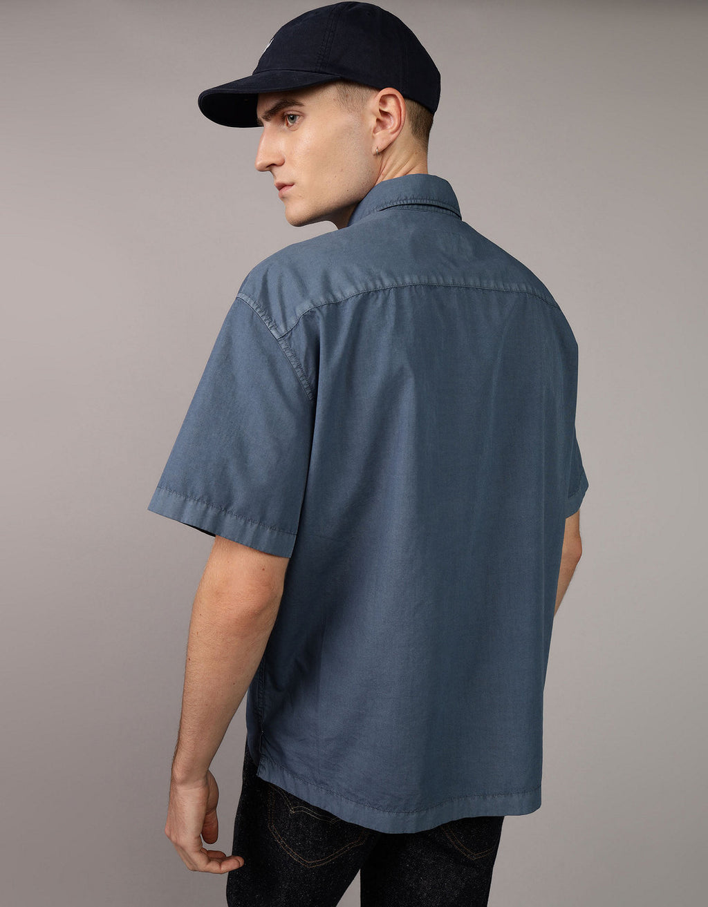 Camisa Manga Corta Hombre AE - Azul 2154_2718_467_ob