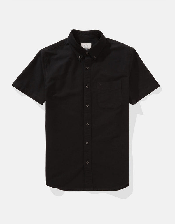 Camisa Manga Corta Ae - Negro