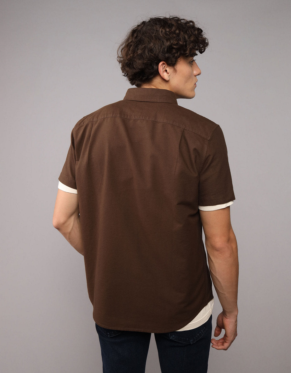 Camisa Manga Corta Ae - Blanco 2154_2728_285_ob
