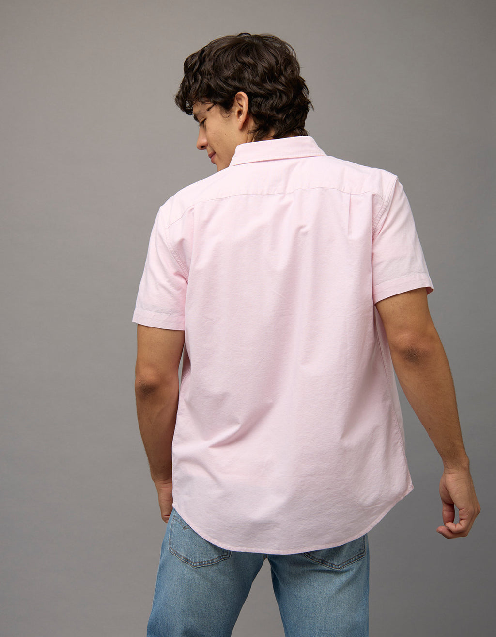 Camisa Manga Corta Ae - Rosa 2154_2728_615_ob