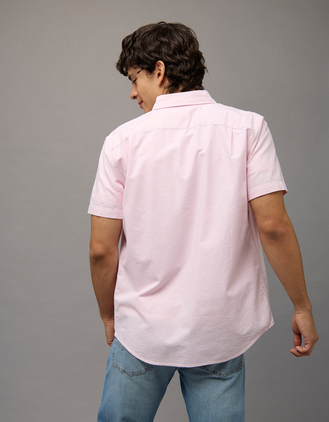 Camisa Manga Corta Ae - Rosa 2154_2728_615_ob