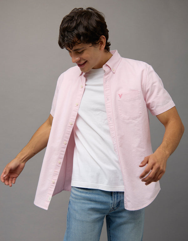Camisa Manga Corta Ae - Rosa