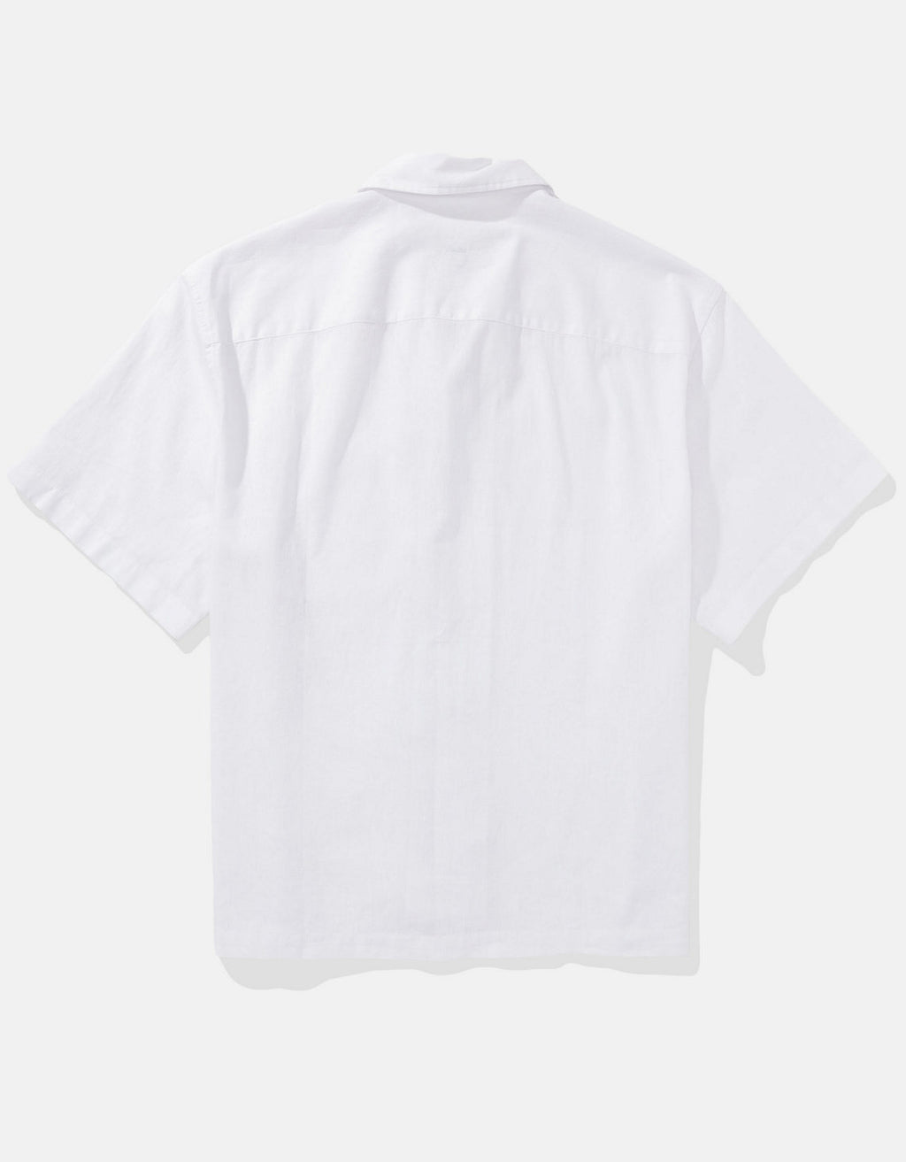 Camisa manga corta con rayas de hombre AE - Blanco 2154_2734_100_b