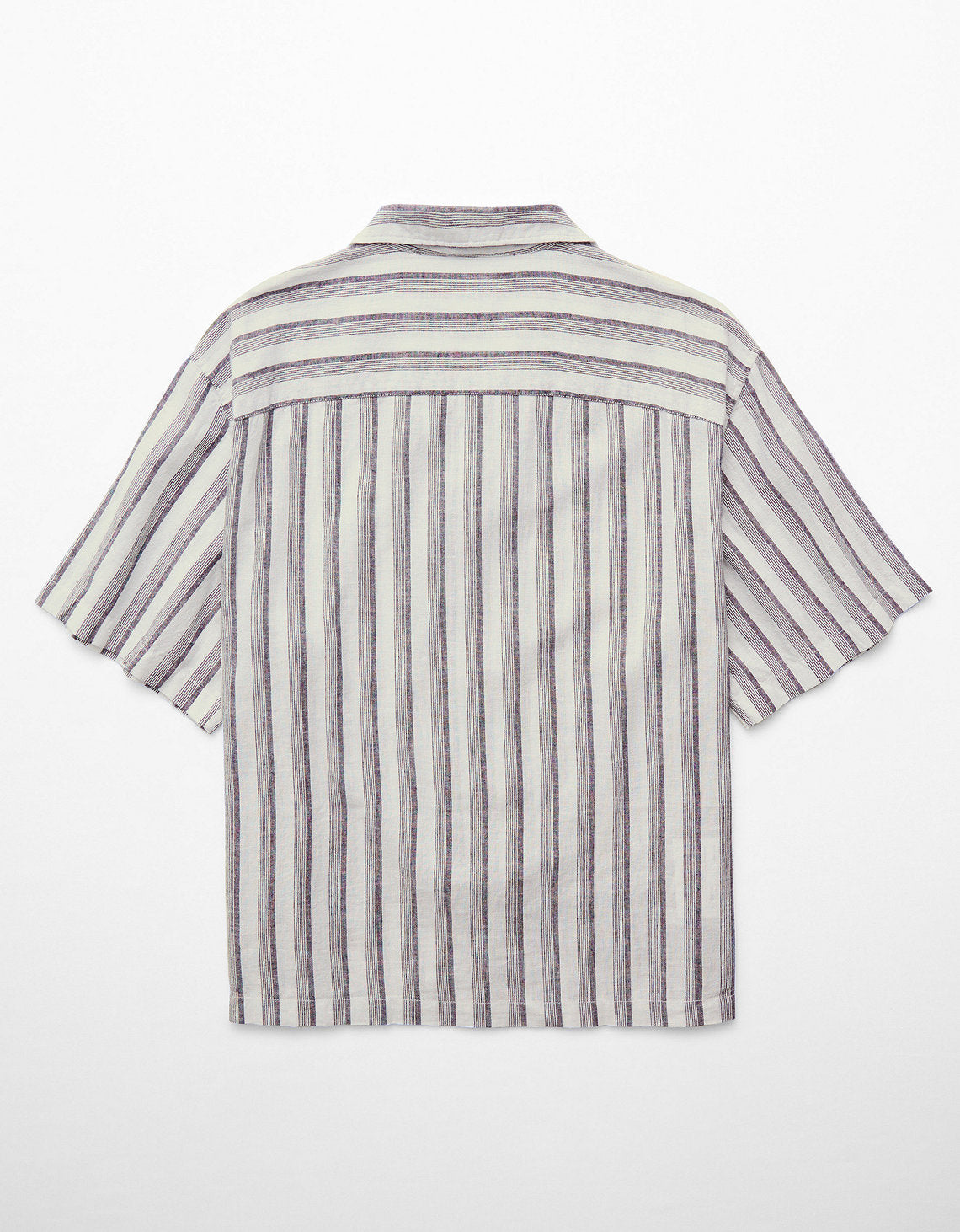 Camisa manga corta con rayas de hombre AE - Generico 2154_2734_106_b