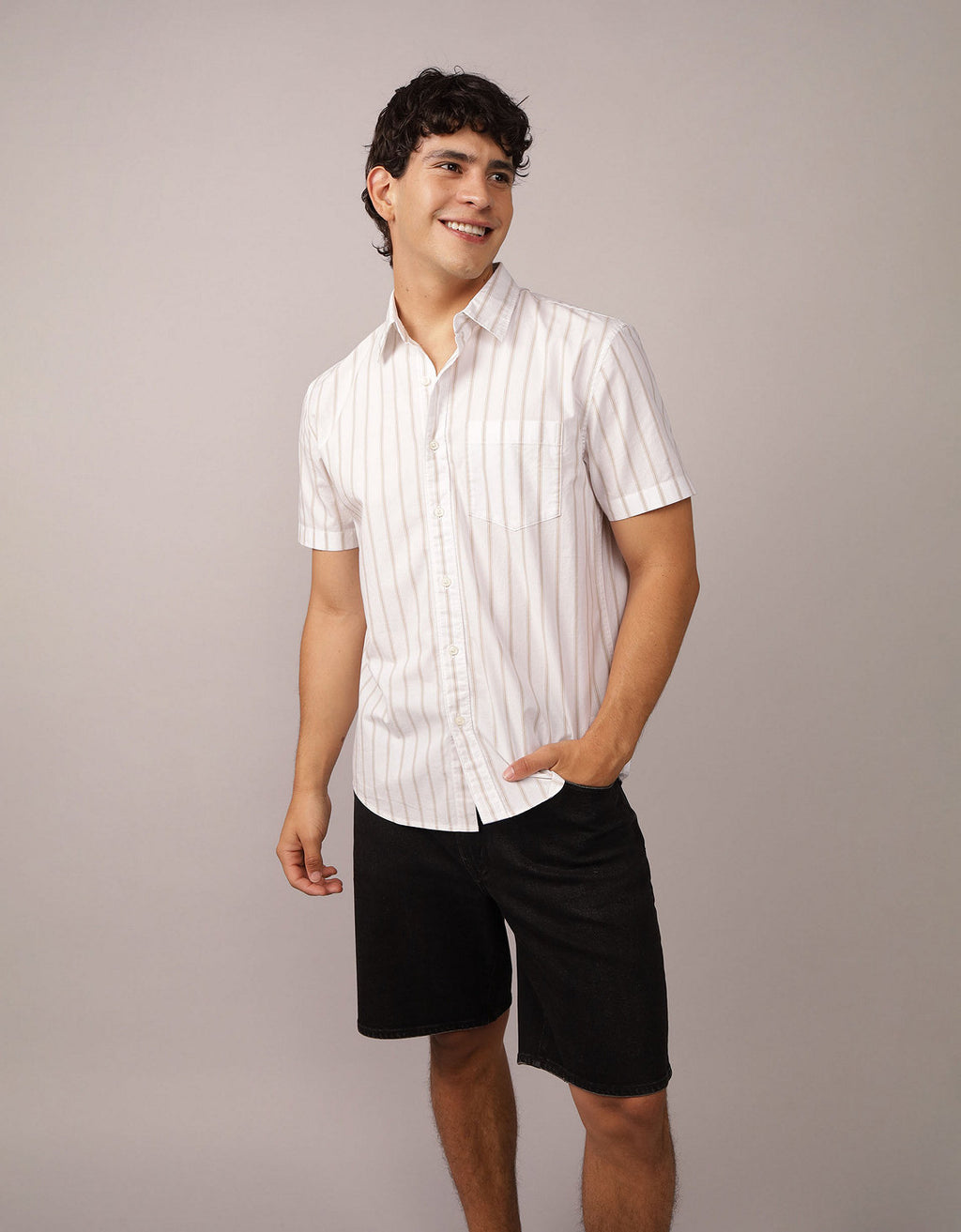 Camisa abotonada junto a la piscina Ae - Generico 2154_2887_106_of